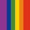 Vertical Rainbow Flag PS5 Console Skin